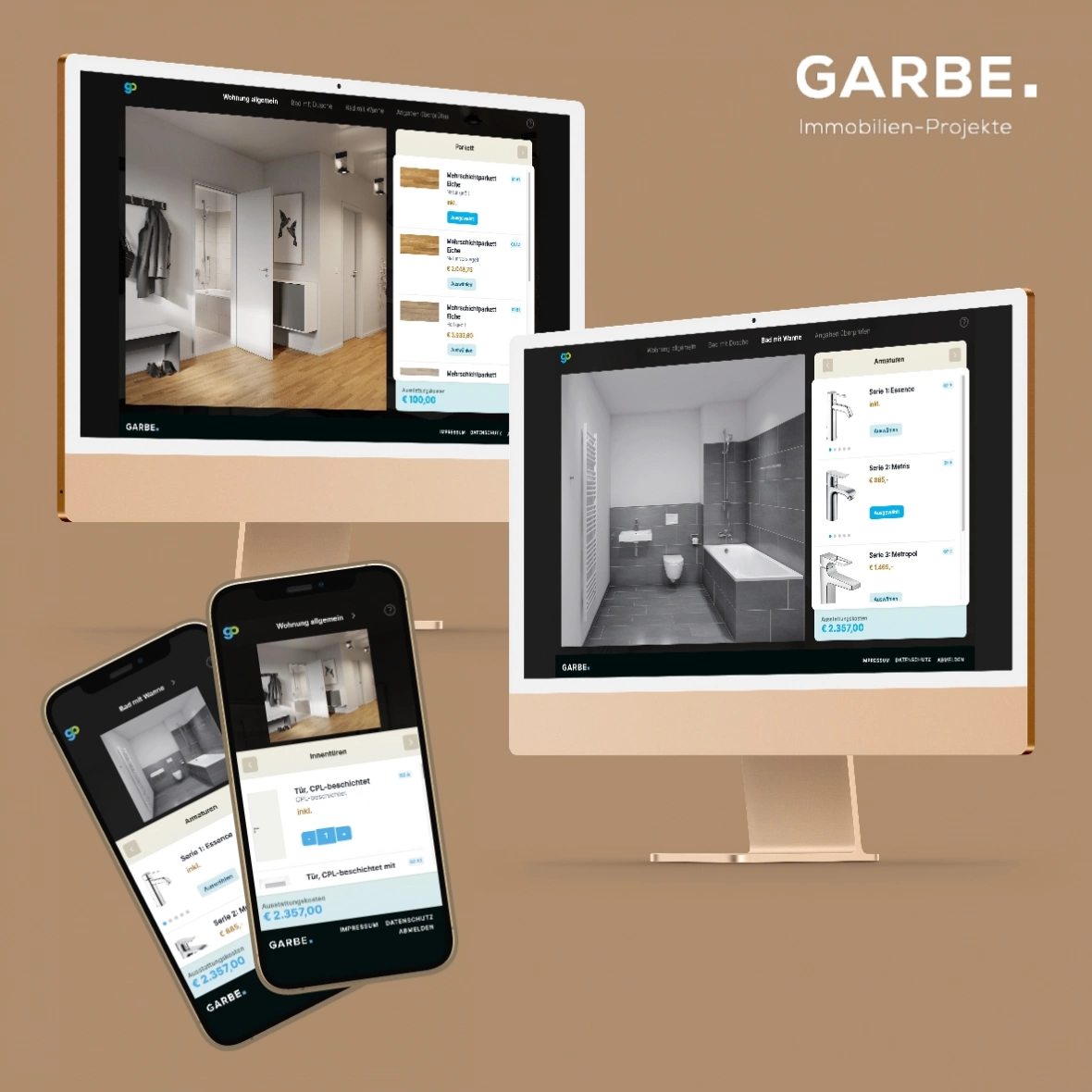Garbe Ausstattungs-App