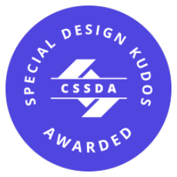 CSS Design Awards awarded Diverently with Special Design Kudos